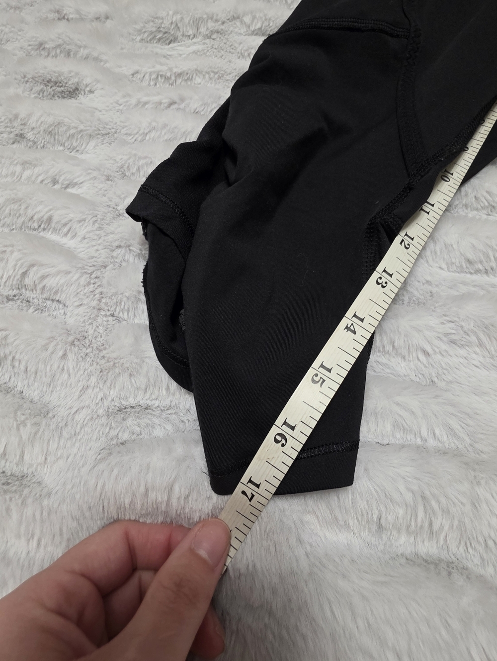 Lululemon Pace Crop leggings Black Size 8 - Picture 9 of 10